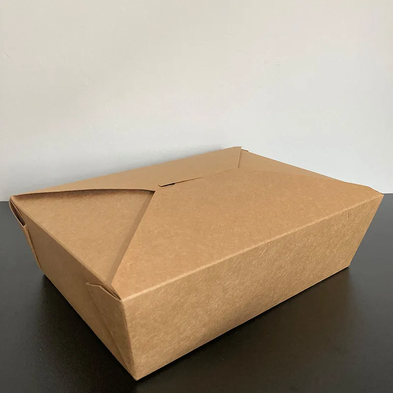 NO.2 (1480ml) Natural Kraft Lunch Box