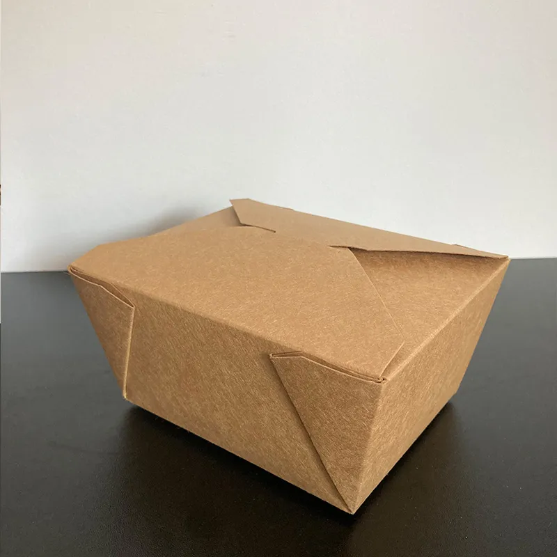NO.25 (650ml) Natural Kraft Lunch Box