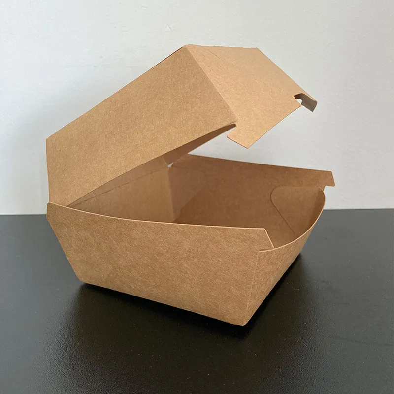 Natural Kraft  Clamshell  Box