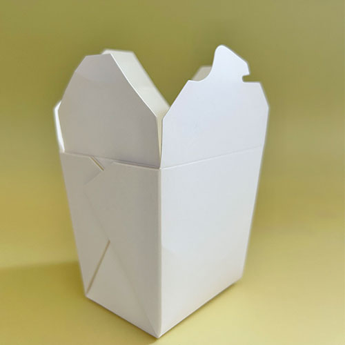 32OZ  Square White Noodle Box